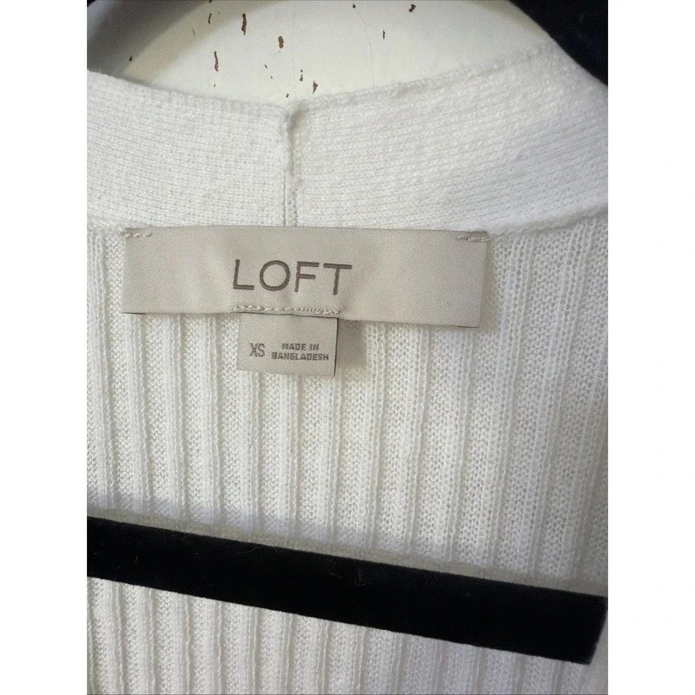 LOFT linen cardigan